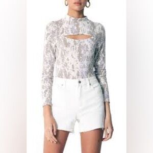 NWT Tart Collections Mushroom Tie Dye Johnnie Top Size XS